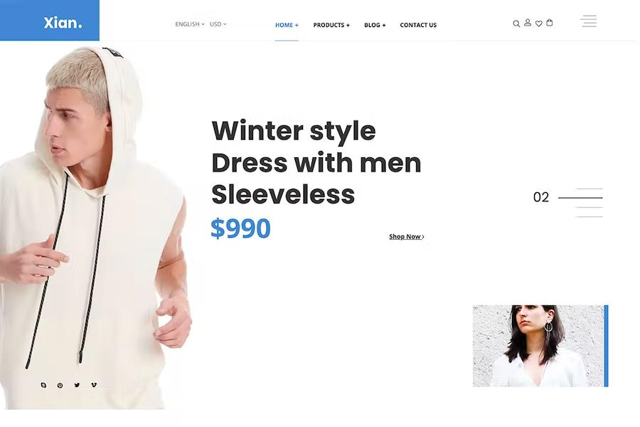 XIAN – FASHION WOOCOMMERCE THEME